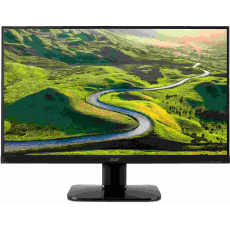 ACER LCD KA270HBbid - 69cm (27") IPS LED,1920x1080,100M:1,300cd/m2,178°/178°,4ms,VGA,DVI,HDMI,VESA,FlickerLess