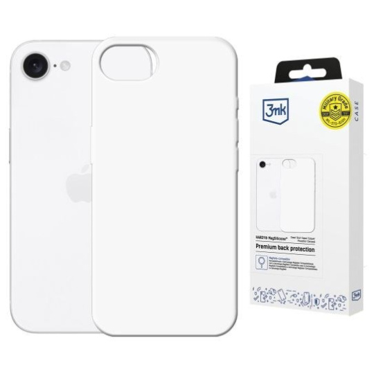 3mk Hardy MagSilicone pro Apple iPhone 16E White