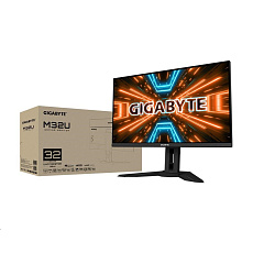 GIGABYTE LCD - 31.5" herný monitor M32U UHD, 3840 x 2160, 144 Hz, 1000:1, 350 cd/m2, 1 ms, 2xHDMI 2.1, 1xDP, SS IPS GIGABYTE LCD - 31.5" herný monitor M32U UHD, 3840 x 2160, 144 Hz, 1000:1, 350 cd/m2, 1 ms, 2xHDMI 2.1, 1xDP, SS IPS
