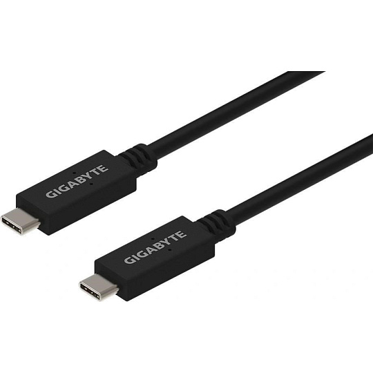 GIGABYTE USB-C Kabel, 20V5A, 1m, černá GIGABYTE USB-C Kabel, 20V5A, 1m, černá