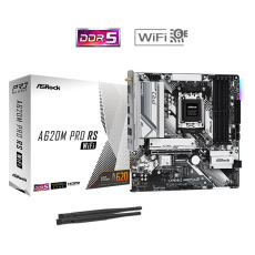 BAZAR - ASRock MB Sc AM5 A620M Pro RS WiFi, AMD A620, 4xDDR5, HDMI, DP - Po opravě (Bez příšlušenství)