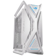 BAZAR - ASUS case ROG HYPERION (GR701) WHITE, Mid Tower, průhledná bočnice, bílá - Poškozený obal (Komplet)