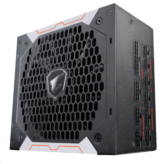 BAZAR - GIGABYTE zdroj AORUS AP750GM, 750W, 80plus gold, modular, 135 mm fan - Poškozený obal (Komplet)