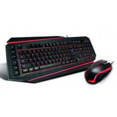 CRONO herní klávesnice s myší CM637, USB, multimediální, černá CRONO herní klávesnice s myší CM637, USB, multimediální, černá