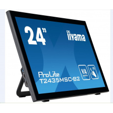 Dotykový monitor Iiyama ProLite T2435MSC-B2, 60 cm (23,6''), CAP, Full HD, čierny