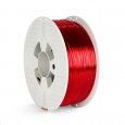 VERBATIM Filament pre 3D tlačiarne PET-G 1.75mm, 327m, 1kg červená priehľadná