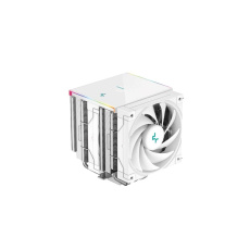 DEEPCOOL CPU Chladič AK620 DIGITAL SE WH, ARGB, 2x120mm, LGA1851, AM5, bílá