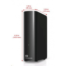 BAZAR - WD Elements Desktop 4TB Ext. 3.5" USB3.0, Black BAZAR - WD Elements Desktop 4TB Ext. 3.5" USB3.0, Black