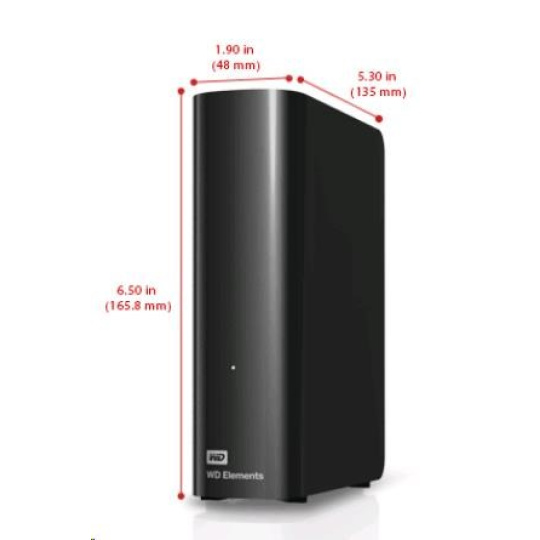 BAZAR - WD Elements Desktop 4TB Ext. 3.5" USB3.0, Black