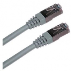XtendLan patch kábel Cat6A, SFTP, LS0H - 15m, sivý XtendLan patch kábel Cat6A, SFTP, LS0H - 15m, sivý