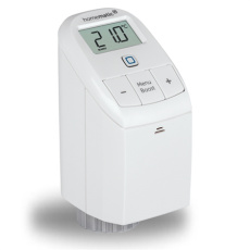 Homematic IP  Termostatická hlavice Basic (UK) - HmIP-eTRV-B-UK - Obrácený displej pro horizontální čtení