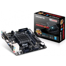 GIGABYTE MB J1800N-D2H, Dual-core Celeron® J1800 SoC (2.41 GHz), Intel NM10, 2xDDR3, VGA, Mini-ITX GIGABYTE MB J1800N-D2H, Dual-core Celeron® J1800 SoC (2.41 GHz), Intel NM10, 2xDDR3, VGA, Mini-ITX