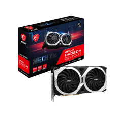 MSI VGA AMD Radeon RX 6750 XT MECH 2X 12G V1, RX 6750 XT, 12GB GDDR6, 3xDP, 1xHDMI MSI VGA AMD Radeon RX 6750 XT MECH 2X 12G V1, RX 6750 XT, 12GB GDDR6, 3xDP, 1xHDMI