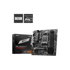MSI MB Sc AM5 PRO B650M-P, AMD B650, 4xDDR5, 1xDP, 1xHDMI, 1xVGA, mATX MSI MB Sc AM5 PRO B650M-P, AMD B650, 4xDDR5, 1xDP, 1xHDMI, 1xVGA, mATX