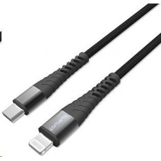 4smarts odolný MFi kabel PremiumCord 20W USB-C/Lightning, délka 3 m, černá 4smarts odolný MFi kabel PremiumCord 20W USB-C/Lightning, délka 3 m, černá