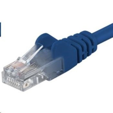 PREMIUMCORD Patch kábel UTP RJ45-RJ45 CAT5e 1.5 m modrá