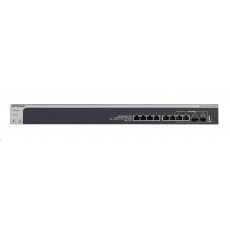Netgear XS708T 8-port 10-Gigabit Smart Managed Switch, 8x10GbE RJ45 with 2x 10GbE SFP+ shared Netgear XS708T 8-port 10-Gigabit Smart Managed Switch, 8x10GbE RJ45 with 2x 10GbE SFP+ shared