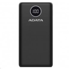 ADATA PowerBank P20000QCD - externá batéria pre mobilný telefón/tablet 20000mAh, 2,1A, čierna (74Wh)