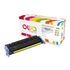 OWA Armor toner pre HP Color Laserjet 1600, 2600, 2605, 2000 strán, Q6002A, žltá/žltá OWA Armor toner pre HP Color Laserjet 1600, 2600, 2605, 2000 strán, Q6002A, žltá/žltá