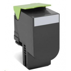 Čierny toner LEXMARK 802SK pre CX310/410/510 z programu Lexmark Return (2 500 strán) Čierny toner LEXMARK 802SK pre CX310/410/510 z programu Lexmark Return (2 500 strán)