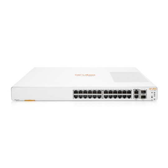 HPE Networking Instant On Switch 24p Gigabit 2p 10GBT 2p SFP+ 1960.