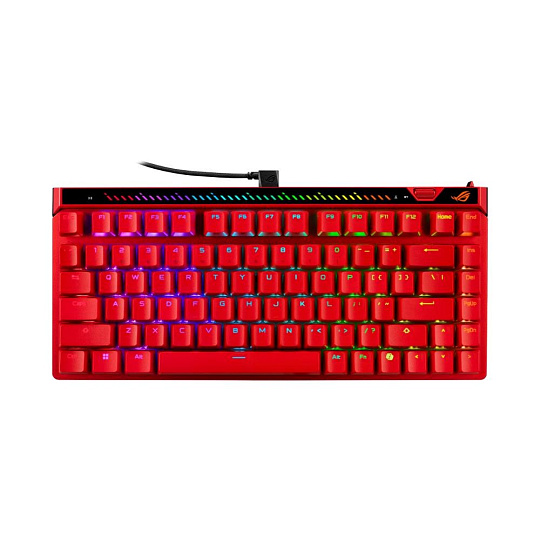 ASUS klávesnice ROG Falchion ACE 75 HE Lava Red, Mechanická, USB-C, US, červená ASUS klávesnice ROG Falchion ACE 75 HE Lava Red, Mechanická, USB-C, US, červená