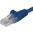 PremiumCord Patch kabel UTP RJ45-RJ45 CAT6 5m modrá