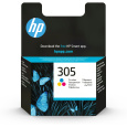 HP 305 Tri-color Original Ink Cartridge (100 pages)