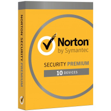 NORTON SECURITY PREMIUM CZ  1 uživatel na 10 zařízení na 3 roky ESD