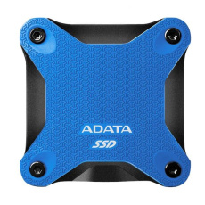 ADATA Externí SSD 512GB SD620, USB Micro-B, USB 3.2 Gen 2, R:520/W:460MB/s, modrá