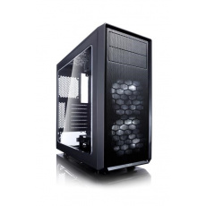 FRACTAL DESIGN skříň FOCUS G, Midi Tower, průhledný bok, Black, bez zdroje FRACTAL DESIGN skříň FOCUS G, Midi Tower, průhledný bok, Black, bez zdroje