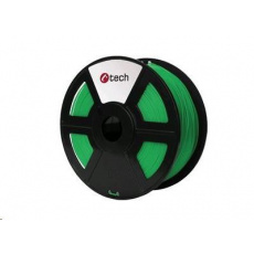 C-TECH Tlačová struna (filament) ABS, 1,75 mm, 1 kg, zelená
