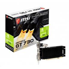 MSI VGA NVIDIA GeForce N730K-2GD3H/LPV1, GT 730, 2GB DDR3, 1xHDMI, 1xDVI, 1xVGA, passive MSI VGA NVIDIA GeForce N730K-2GD3H/LPV1, GT 730, 2GB DDR3, 1xHDMI, 1xDVI, 1xVGA, passive