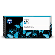 HP 727 300-ml Cyan DesignJet Ink Cartridge HP 727 300-ml Cyan DesignJet Ink Cartridge