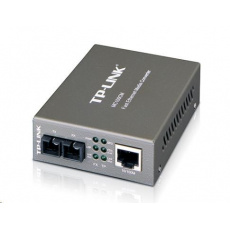TP-Link MC100CM [mediálny konvertor Fast Ethernet, pre MM vlákna, 1310 nm, SC konektor s UPC brúsením, dosah do 2,5 km]