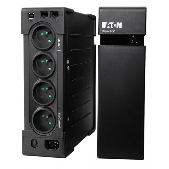 Eaton Ellipse ECO 800 USB FR, UPS 800VA / 500W, 4 zásuvky (3 zálohované), slovenské zásuvky