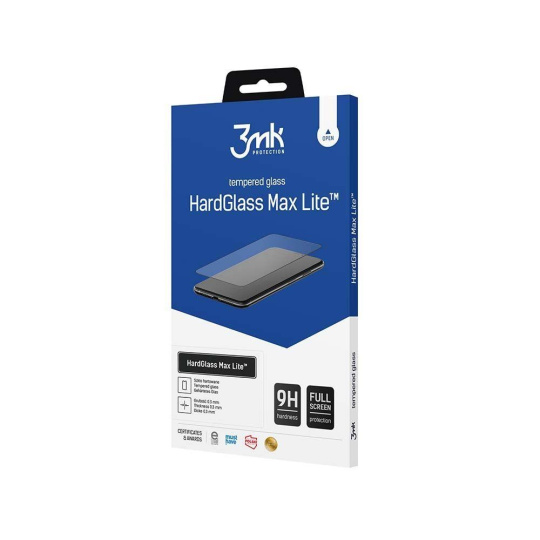 3mk tvrzené sklo HardGlass Max Lite Black pro Xiaomi 17 / 17 Pro
