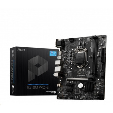 MSI MB Sc LGA1200 H510M PRO-E, Intel H510, 2xDDR4, 1xHDMI, 1xVGA, mATX MSI MB Sc LGA1200 H510M PRO-E, Intel H510, 2xDDR4, 1xHDMI, 1xVGA, mATX