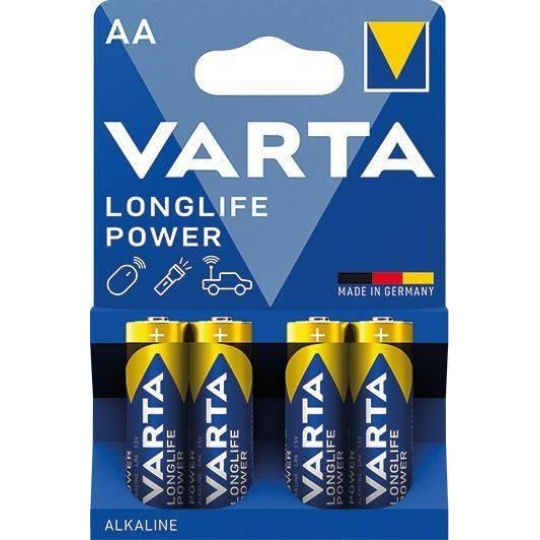 Varta LR6/4BP Longlife POWER (HIGH ENERGY) (Blistr 4ks) Varta LR6/4BP Longlife POWER (HIGH ENERGY) (Blistr 4ks)