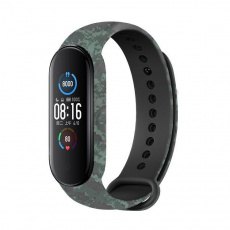 Rhinotech řemínek pro Xiaomi Mi Band 6 maskáčová šedo-zelená Rhinotech řemínek pro Xiaomi Mi Band 6 maskáčová šedo-zelená