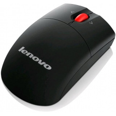 BAZAR - LENOVO myš bezdrôtová Laser Wireless Mouse (mini veľkost) - 1600dpi, 2.4GHz, Laser, USB vysielač,3 tlačidlá, 2xA