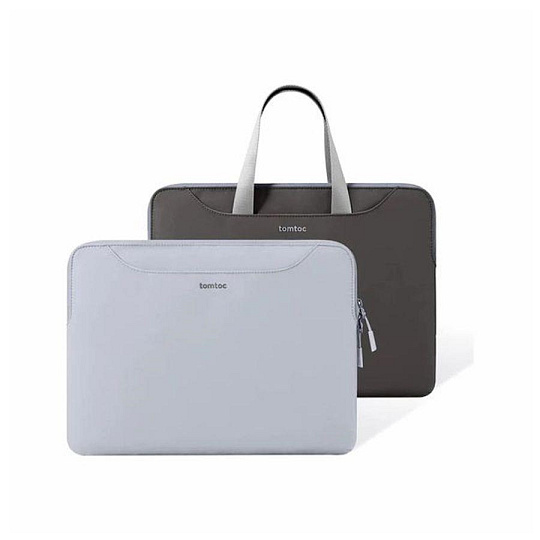 tomtoc Light-A21 Dual-color Slim Laptop Handbag, 13,5 Inch - Blue tomtoc Light-A21 Dual-color Slim Laptop Handbag, 13,5 Inch - Blue