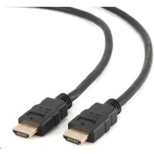 GEMBIRD HDMI kábel na HDMI 3 m (v1.4, 3D, pozlátené kontakty, tienené)