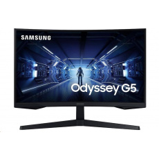 BAZAR - SAMSUNG MT LED LCD Monitor 27" 27G55TQWR Odyssey-prohnutý,VA,2560x1440,1ms,144Hz,HDMI,DisplayPort - rozbaleno BAZAR - SAMSUNG MT LED LCD Monitor 27" 27G55TQWR Odyssey-prohnutý,VA,2560x1440,1ms,144Hz,HDMI,DisplayPort - rozbaleno