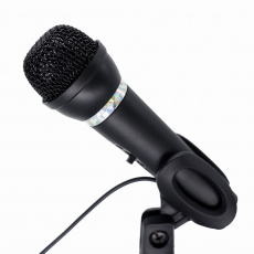 Stolný mikrofón GEMBIRD MIC-D-04, HQ, čierny