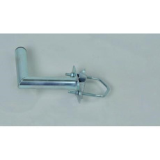 Držák antény na balkón s vinklem, galvanický zinek, délka 20cm