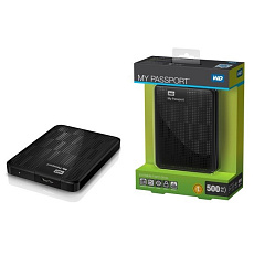 BAZAR - WD My Passport 500GB Ext. 2.5" USB3.0, Black BAZAR - WD My Passport 500GB Ext. 2.5" USB3.0, Black