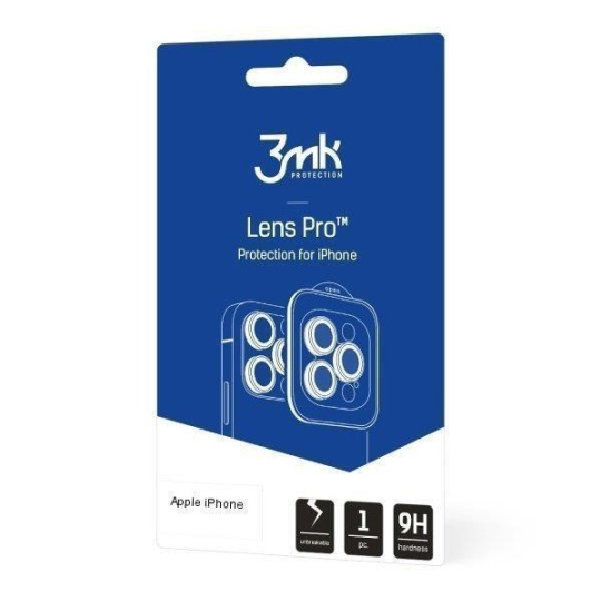 3mk Lens Protection Pro pro Apple iPhone 16/16 Plus, Silver