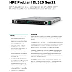 HPE PL DL320g11 6526Y (2.8/16C) 4x32G (p64706) 8SFF NS204(2x480Gm.2) VROC 2x1000W 2p10GT 7F Smart Choice