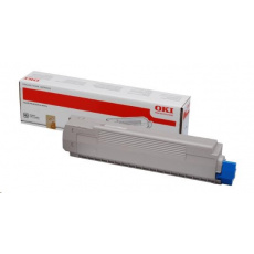 Čierny toner OKI pre MC851/861<>br> <b>Kapacita:</b> 7 000 str. pri 5 % pokrytí.